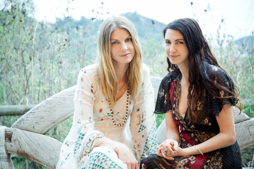 Shiva Rose & Angela Lindvall; Green Goddeses