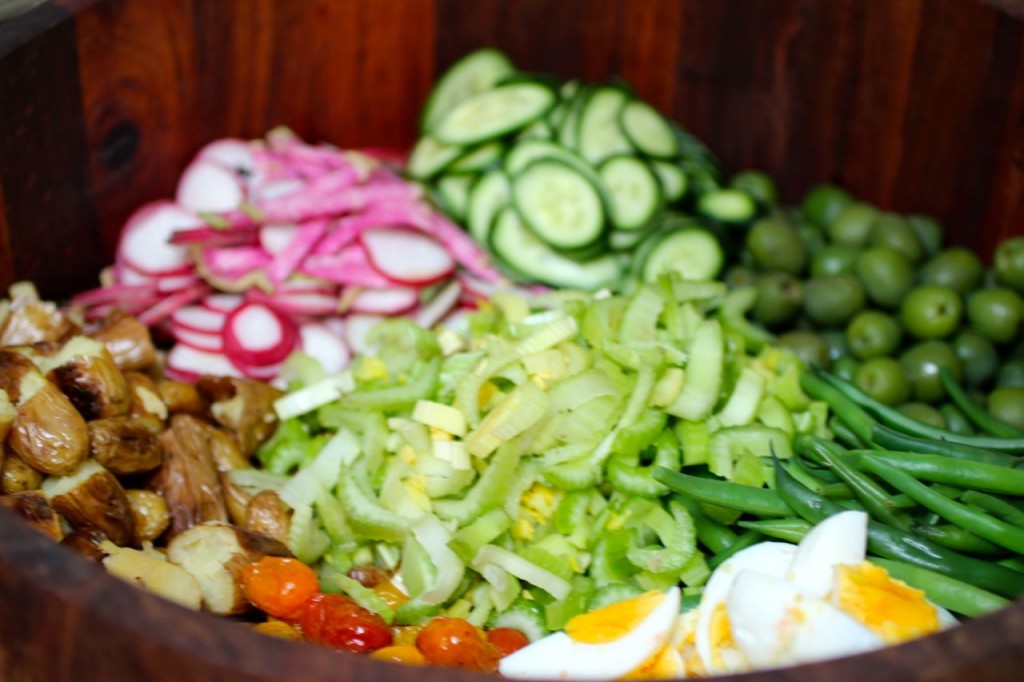 Hearty Salad Ingredients