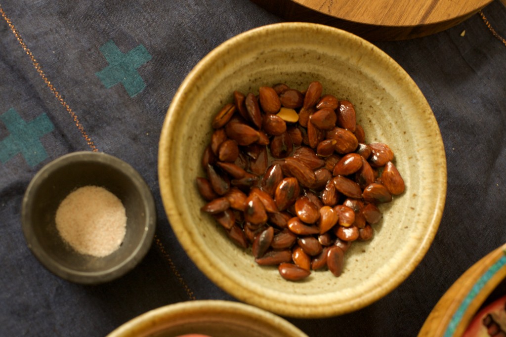 almonds, wild rice dish, wild rice salad