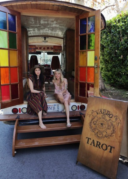 Tarot Cards, Traveling tarot, Vardo