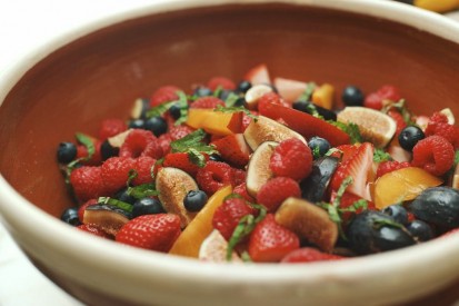 fruit salad, summer party