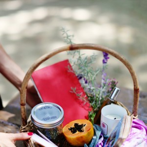 The Local Rose shares how we can connect back to nature and our roots by making personal moon baskets to help with challenges and illuminations that occur.