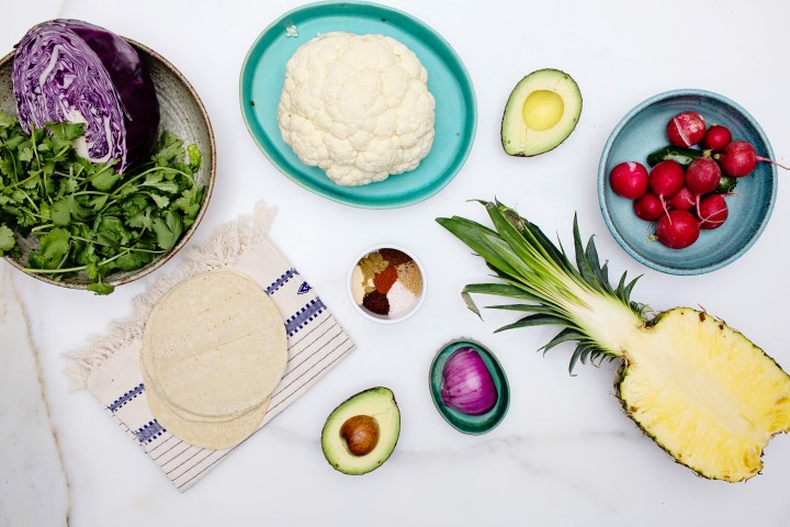 Chipotle Cauliflower Tacos