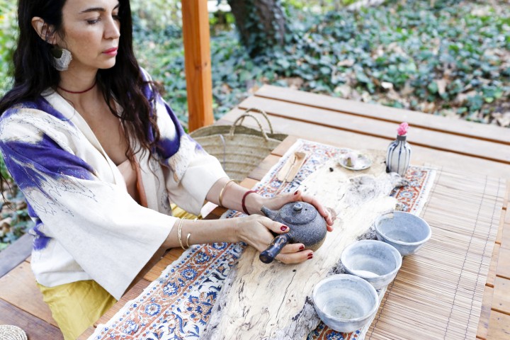 Shiva Rose and Tea