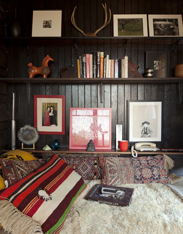 Bohemian Lounging = Kilim Pillows