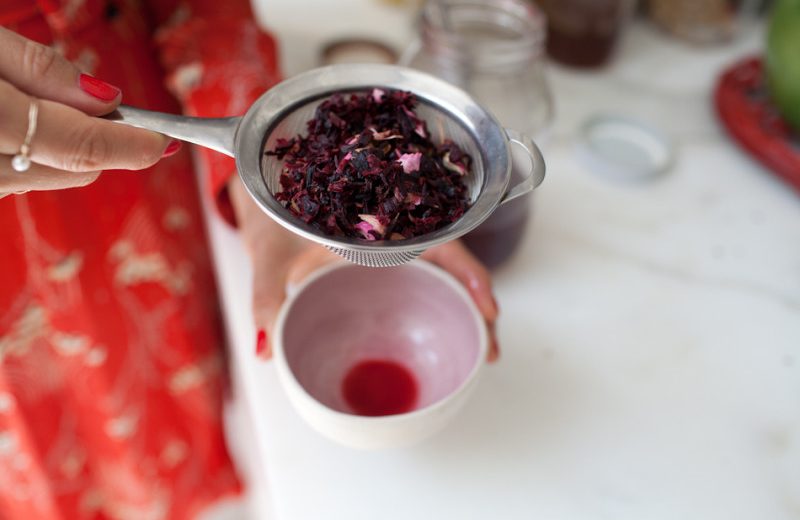 Rose Hibiscus Summer Tea